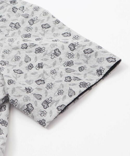 BeBe Petits Pois Vert / ベベ プチ ポワ ヴェール シャツ・ブラウス | 【お揃い】ボタニカル柄シャツ(95~150cm) | 詳細18