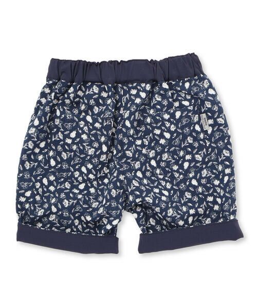 BeBe Petits Pois Vert / ベベ プチ ポワ ヴェール ショート・ハーフ・半端丈パンツ | 【お揃い】ボタニカル柄クライムハーフパンツ(95~150cm) | 詳細5