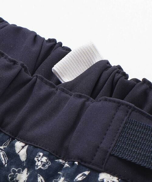 BeBe Petits Pois Vert / ベベ プチ ポワ ヴェール ショート・ハーフ・半端丈パンツ | 【お揃い】ボタニカル柄クライムハーフパンツ(95~150cm) | 詳細10