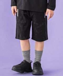 BeBe Petits Pois Vert / ベベ プチ ポワ ヴェール ショート・ハーフ・半端丈パンツ | タイダイハーフパンツ(95~150cm)