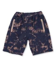 BeBe Petits Pois Vert / ベベ プチ ポワ ヴェール ショート・ハーフ・半端丈パンツ | タイダイハーフパンツ(95~150cm)