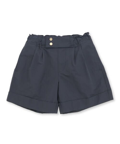 BeBe Petits Pois Vert / ベベ プチ ポワ ヴェール ミニ・ひざ丈スカート | 裾ダブルウエストバンドキュロットパンツ(95~160cm) | 詳細4