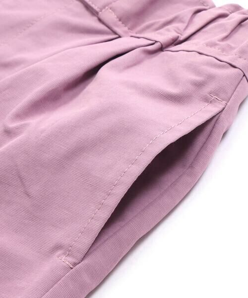 BeBe Petits Pois Vert / ベベ プチ ポワ ヴェール ミニ・ひざ丈スカート | 裾ダブルウエストバンドキュロットパンツ(95~160cm) | 詳細13