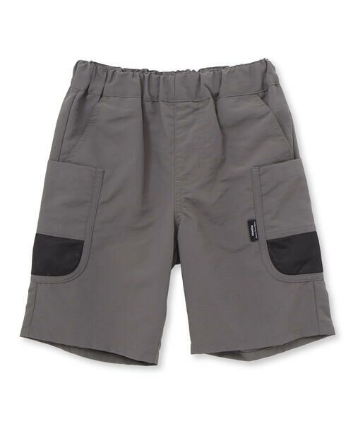 BeBe Petits Pois Vert / ベベ プチ ポワ ヴェール ショート・ハーフ・半端丈パンツ | 【撥水】ポケットメッシュ切り替えサイドポケットハーフパンツ(95~150cm) | 詳細6