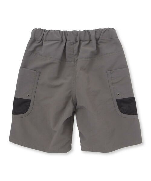 BeBe Petits Pois Vert / ベベ プチ ポワ ヴェール ショート・ハーフ・半端丈パンツ | 【撥水】ポケットメッシュ切り替えサイドポケットハーフパンツ(95~150cm) | 詳細7