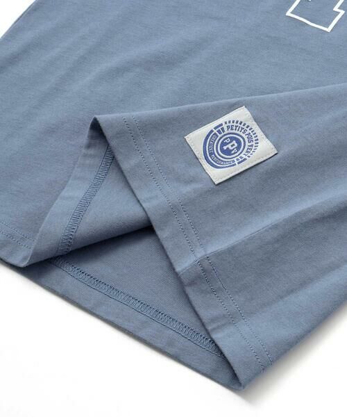 BeBe Petits Pois Vert / ベベ プチ ポワ ヴェール Tシャツ | バイカラーBIGロゴプリント天竺半袖Tシャツ(95~160cm) | 詳細11