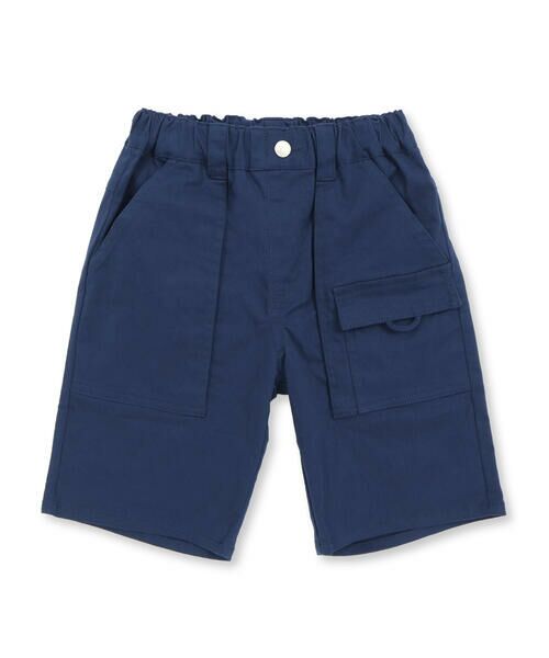 BeBe Petits Pois Vert / ベベ プチ ポワ ヴェール ショート・ハーフ・半端丈パンツ | チノストレッチアウトポケットミリタリーハーフパンツ(95~160cm) | 詳細4