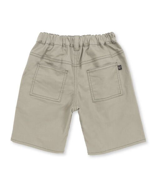 BeBe Petits Pois Vert / ベベ プチ ポワ ヴェール ショート・ハーフ・半端丈パンツ | チノストレッチアウトポケットミリタリーハーフパンツ(95~160cm) | 詳細9