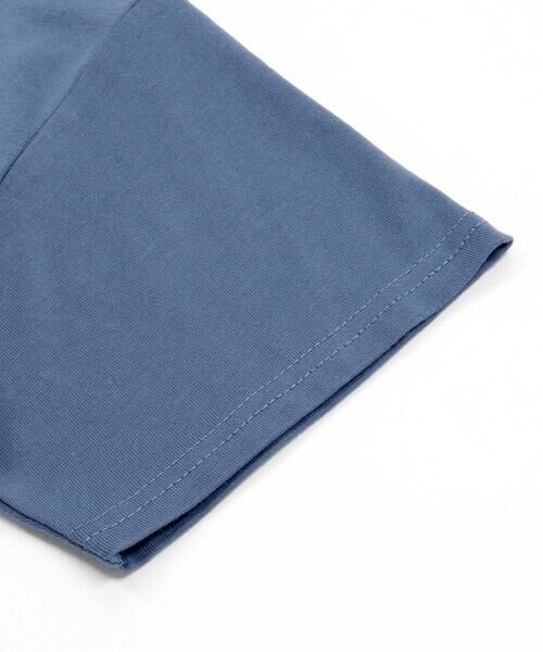 BeBe Petits Pois Vert / ベベ プチ ポワ ヴェール Tシャツ | 天竺バイカラーステッチテープポイント半袖Tシャツ(95~160cm) | 詳細12