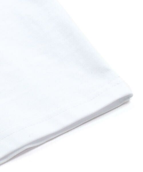 BeBe Petits Pois Vert / ベベ プチ ポワ ヴェール Tシャツ | 天竺バイカラーステッチテープポイント半袖Tシャツ(95~160cm) | 詳細13