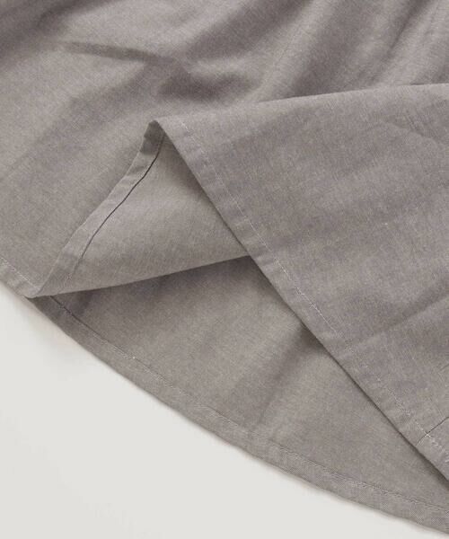 BeBe Petits Pois Vert / ベベ プチ ポワ ヴェール ミニ丈・ひざ丈ワンピース | 【店舗限定】【前後着用可能】ダンガリーフリル襟カシュクールワンピース(95~150cm)<br> | 詳細20