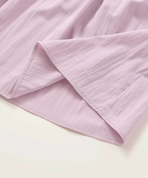 BeBe Petits Pois Vert / ベベ プチ ポワ ヴェール ミニ丈・ひざ丈ワンピース | 【店舗限定】配色フロントタックノースリーブワンピース(95~150cm)<br> | 詳細14