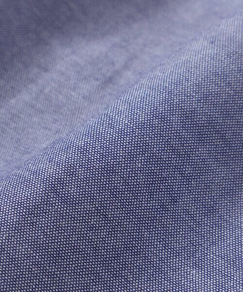 BeBe Petits Pois Vert / ベベ プチ ポワ ヴェール シャツ・ブラウス | 【店舗限定】カノコ+ダンガリー配色シャツ+ハーフパンツセット(95~150cm)<br> | 詳細26