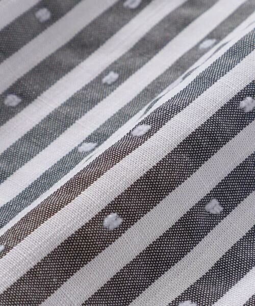 BeBe Petits Pois Vert / ベベ プチ ポワ ヴェール シャツ・ブラウス | 【店舗限定】ドビードットストライプノースリーブブラウス(95~150cm)<br> | 詳細14