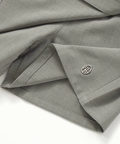 BeBe Petits Pois Vert / ベベ プチ ポワ ヴェール ショート・ハーフ・半端丈パンツ | 【店舗限定】ラップスカート風キュロットパンツ(95~150cm)<br> | 詳細13