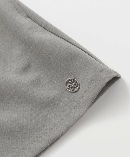 BeBe Petits Pois Vert / ベベ プチ ポワ ヴェール ショート・ハーフ・半端丈パンツ | 【店舗限定】ラップスカート風キュロットパンツ(95~150cm)<br> | 詳細14