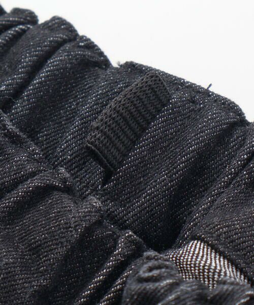 BeBe Petits Pois Vert / ベベ プチ ポワ ヴェール ショート・ハーフ・半端丈パンツ | 【店舗限定】裾ステッチリボンデニムショートパンツ(95~160cm) | 詳細11