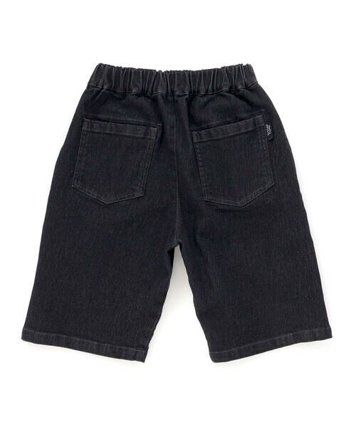 BeBe Petits Pois Vert / ベベ プチ ポワ ヴェール ショート・ハーフ・半端丈パンツ | 【店舗限定】ワンポイント刺しゅうデニムハーフパンツ(95~150cm)<br> | 詳細6