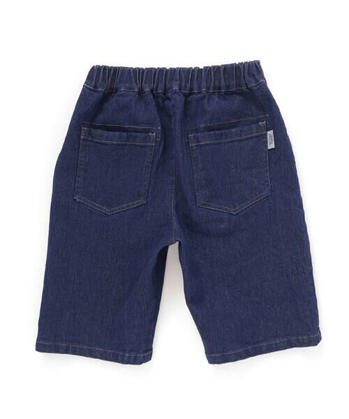 BeBe Petits Pois Vert / ベベ プチ ポワ ヴェール ショート・ハーフ・半端丈パンツ | 【店舗限定】ワンポイント刺しゅうデニムハーフパンツ(95~150cm)<br> | 詳細11