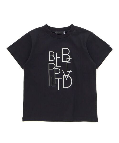 BeBe Petits Pois Vert / ベベ プチ ポワ ヴェール Tシャツ | 【店舗限定】立体プリントロゴ天竺半袖Tシャツ(95~160cm) | 詳細3