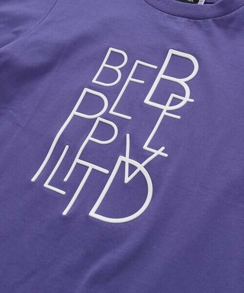 BeBe Petits Pois Vert / ベベ プチ ポワ ヴェール Tシャツ | 【店舗限定】立体プリントロゴ天竺半袖Tシャツ(95~160cm) | 詳細12