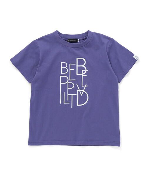 BeBe Petits Pois Vert / ベベ プチ ポワ ヴェール Tシャツ | 【店舗限定】立体プリントロゴ天竺半袖Tシャツ(95~160cm) | 詳細9