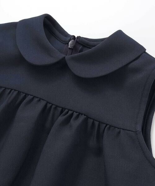 BeBe Petits Pois Vert / ベベ プチ ポワ ヴェール ミニ丈・ひざ丈ワンピース | 裾レース襟付きワンピース(95~150cm) | 詳細12