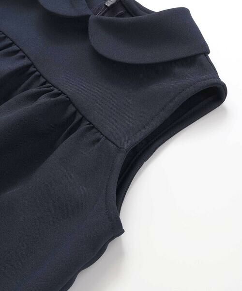 BeBe Petits Pois Vert / ベベ プチ ポワ ヴェール ミニ丈・ひざ丈ワンピース | 裾レース襟付きワンピース(95~150cm) | 詳細13