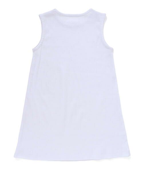 BeBe Petits Pois Vert / ベベ プチ ポワ ヴェール ミニ丈・ひざ丈ワンピース | 【お揃い】立体花レースのワンピース+ボレロ3点セット(95~150cm) | 詳細6