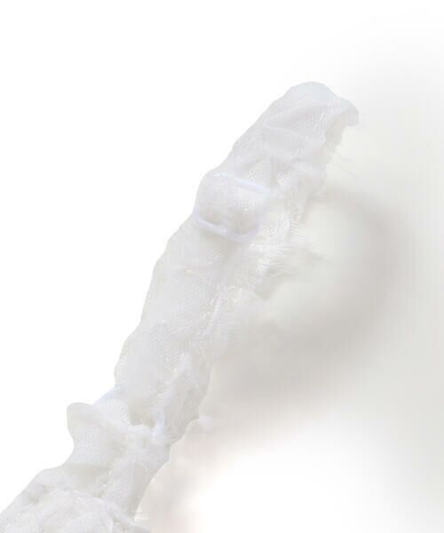 BeBe Petits Pois Vert / ベベ プチ ポワ ヴェール ミニ丈・ひざ丈ワンピース | 【お揃い】立体花レースのワンピース+ボレロ3点セット(95~150cm) | 詳細14