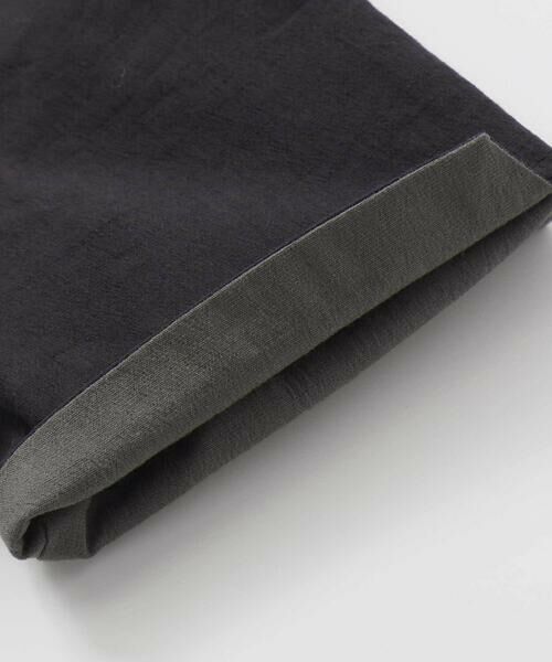 BeBe Petits Pois Vert / ベベ プチ ポワ ヴェール セットアップ | サガラワッペン半袖シャツ+ハーフパンツセットアップ(95~150cm) | 詳細8