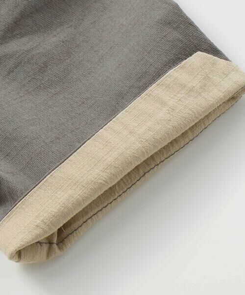 BeBe Petits Pois Vert / ベベ プチ ポワ ヴェール セットアップ | サガラワッペン半袖シャツ+ハーフパンツセットアップ(95~150cm) | 詳細23