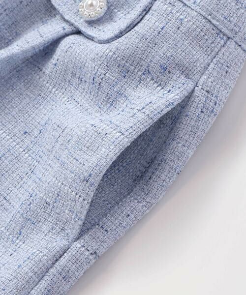 BeBe Petits Pois Vert / ベベ プチ ポワ ヴェール ショート・ハーフ・半端丈パンツ | カラフルツイードキュロット(95~150cm) | 詳細14