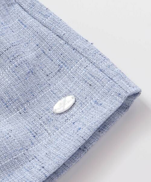 BeBe Petits Pois Vert / ベベ プチ ポワ ヴェール ショート・ハーフ・半端丈パンツ | カラフルツイードキュロット(95~150cm) | 詳細15