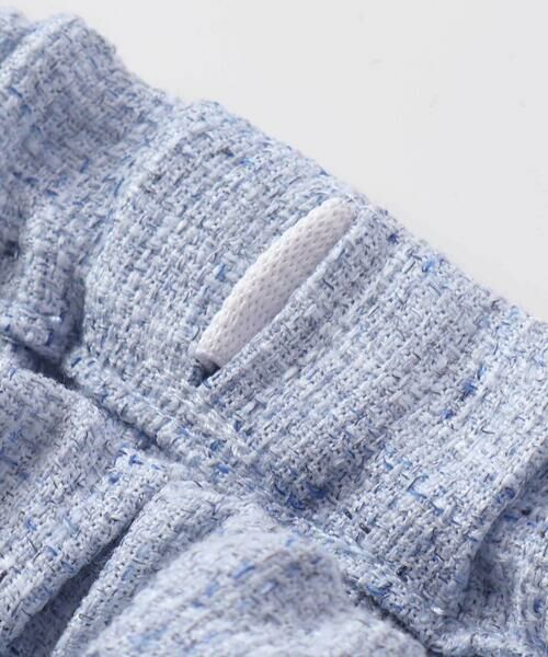 BeBe Petits Pois Vert / ベベ プチ ポワ ヴェール ショート・ハーフ・半端丈パンツ | カラフルツイードキュロット(95~150cm) | 詳細17