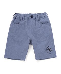 BeBe Petits Pois Vert / ベベ プチ ポワ ヴェール ショート・ハーフ・半端丈パンツ | 裾刺しゅうハーフパンツ(95~150cm)