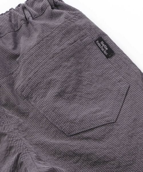 BeBe Petits Pois Vert / ベベ プチ ポワ ヴェール ショート・ハーフ・半端丈パンツ | 裾刺しゅうハーフパンツ(95~150cm) | 詳細11