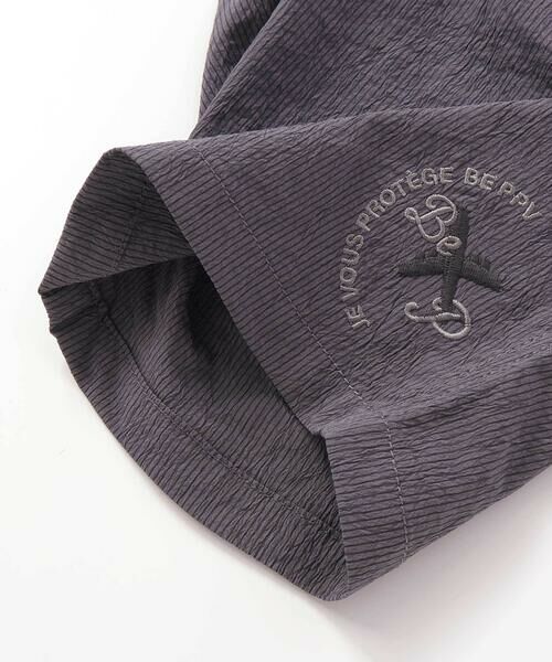 BeBe Petits Pois Vert / ベベ プチ ポワ ヴェール ショート・ハーフ・半端丈パンツ | 裾刺しゅうハーフパンツ(95~150cm) | 詳細13