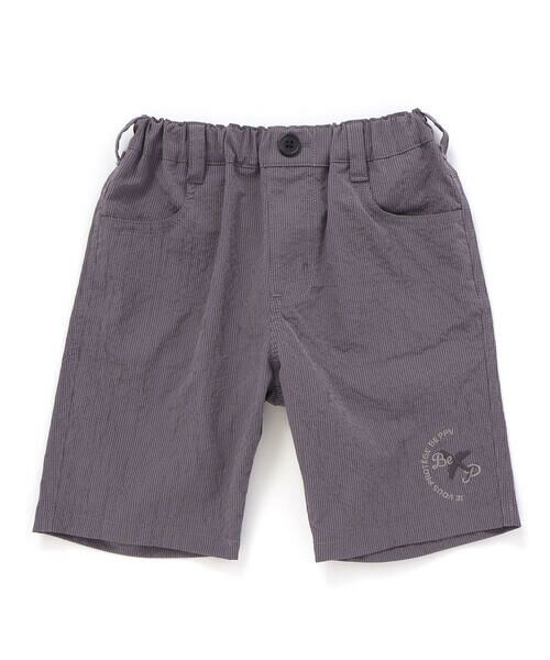 BeBe Petits Pois Vert / ベベ プチ ポワ ヴェール ショート・ハーフ・半端丈パンツ | 裾刺しゅうハーフパンツ(95~150cm) | 詳細7