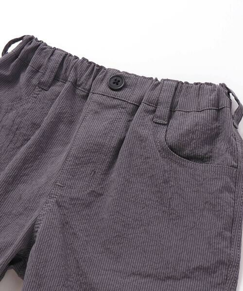 BeBe Petits Pois Vert / ベベ プチ ポワ ヴェール ショート・ハーフ・半端丈パンツ | 裾刺しゅうハーフパンツ(95~150cm) | 詳細9