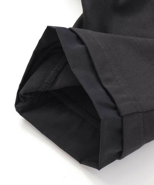 BeBe Petits Pois Vert / ベベ プチ ポワ ヴェール ショート・ハーフ・半端丈パンツ | 天竺xタフタ切替ショートパンツ(95~150cm) | 詳細16