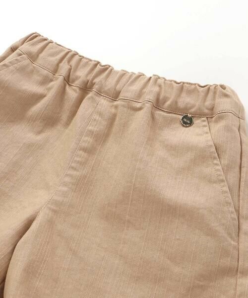 BeBe Petits Pois Vert / ベベ プチ ポワ ヴェール ショート・ハーフ・半端丈パンツ | 裾スカラップカラーデニムショートパンツ(95~160cm) | 詳細13