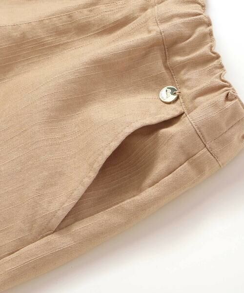 BeBe Petits Pois Vert / ベベ プチ ポワ ヴェール ショート・ハーフ・半端丈パンツ | 裾スカラップカラーデニムショートパンツ(95~160cm) | 詳細14