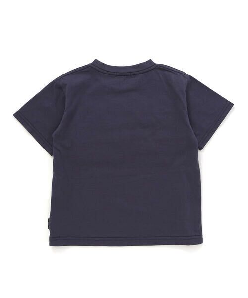 BeBe Petits Pois Vert / ベベ プチ ポワ ヴェール Tシャツ | サガラ刺しゅうロゴ天竺Tシャツ(95~150cm) | 詳細7