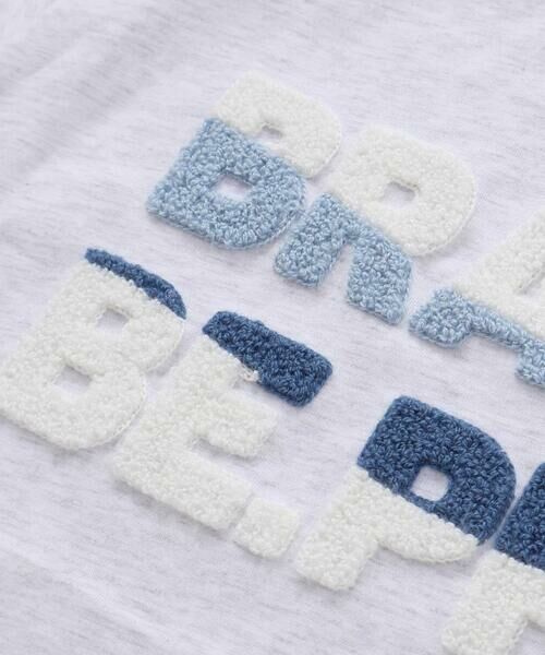 BeBe Petits Pois Vert / ベベ プチ ポワ ヴェール Tシャツ | サガラ刺しゅうロゴ天竺Tシャツ(95~150cm) | 詳細12