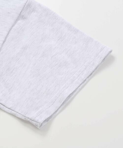 BeBe Petits Pois Vert / ベベ プチ ポワ ヴェール Tシャツ | サガラ刺しゅうロゴ天竺Tシャツ(95~150cm) | 詳細13