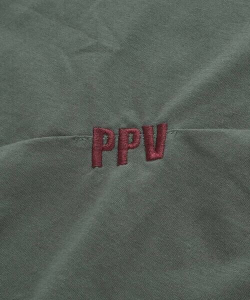 BeBe Petits Pois Vert / ベベ プチ ポワ ヴェール Tシャツ | 文字刺しゅうタック入りTシャツ(95~150cm) | 詳細6