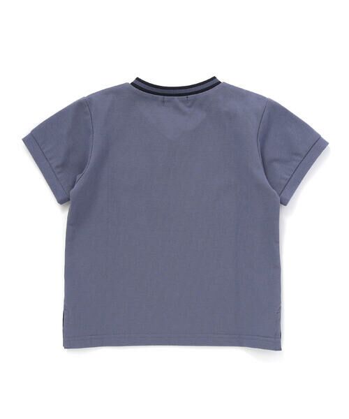 BeBe Petits Pois Vert / ベベ プチ ポワ ヴェール Tシャツ | ラインポイントカノコトップス(95~150cm) | 詳細10