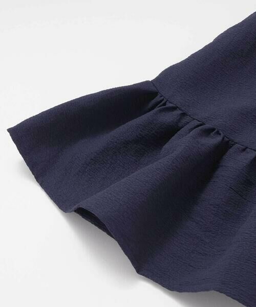 BeBe Petits Pois Vert / ベベ プチ ポワ ヴェール ミニ丈・ひざ丈ワンピース | 【店舗限定】パフスリーブティアードワンピース(95~150cm) | 詳細13