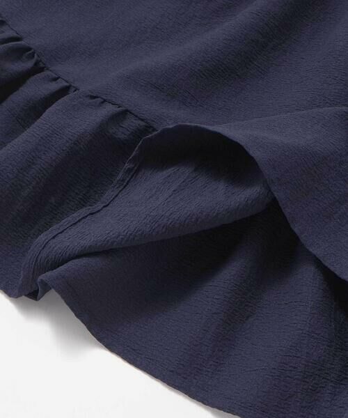 BeBe Petits Pois Vert / ベベ プチ ポワ ヴェール ミニ丈・ひざ丈ワンピース | 【店舗限定】パフスリーブティアードワンピース(95~150cm) | 詳細14